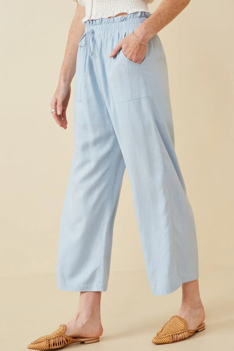 Womens Wide Leg Paper bag Waist Pants sold by Hayden product image thumbnail 3