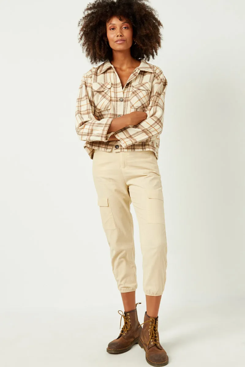 Womens Corduroy Zip Fly Cargo Joggers sold by Hayden product image thumbnail 5