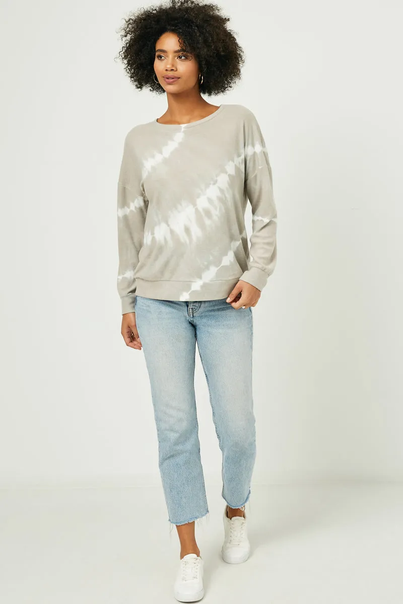 Womens Brushed Tie-Dye Sweatshirt sold by Hayden product image thumbnail 4