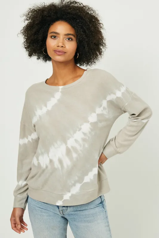 Womens Brushed Tie-Dye Sweatshirt sold by Hayden