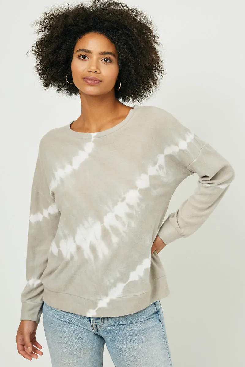 Womens Brushed Tie-Dye Sweatshirt sold by Hayden
