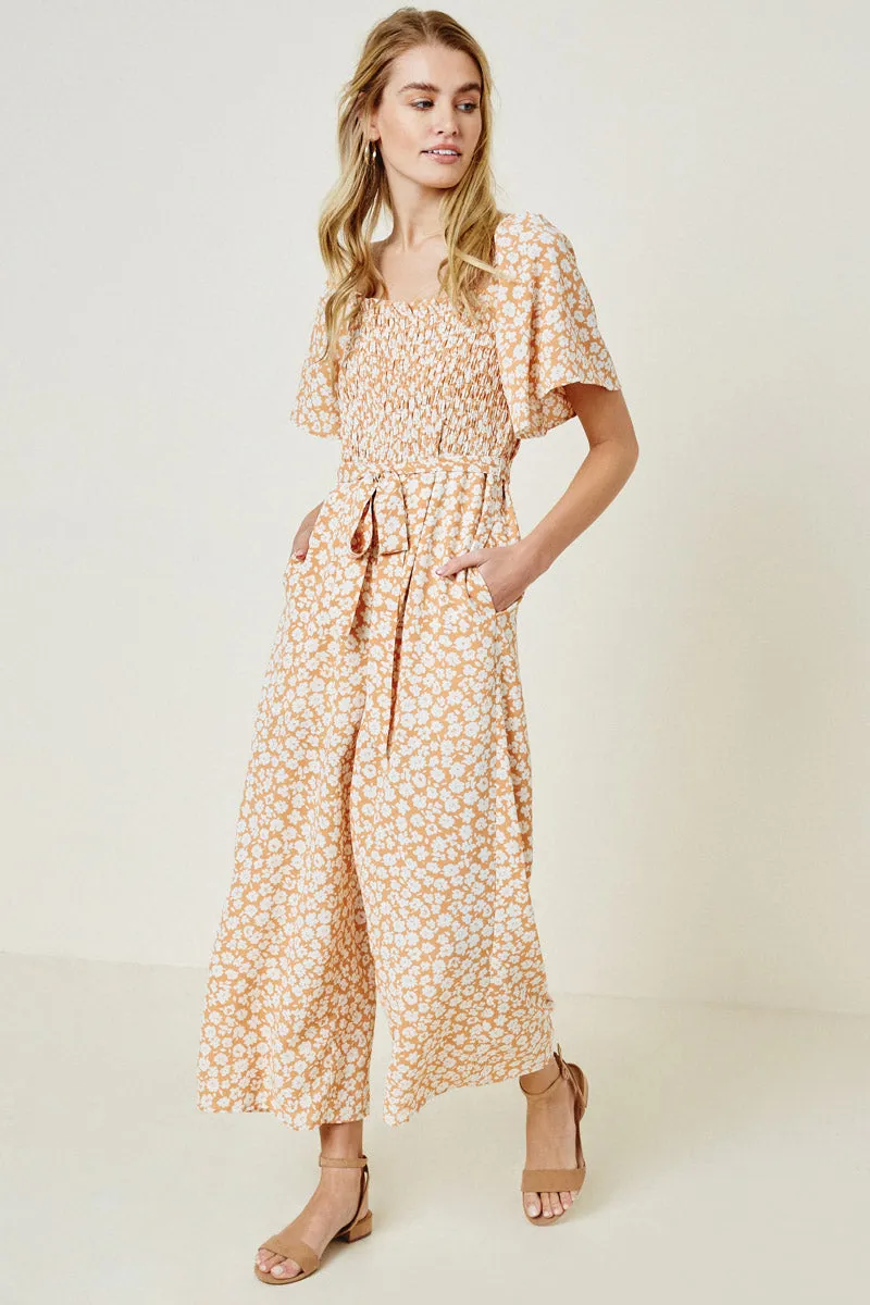 Womens Floral Palazzo Jumper sold by Hayden