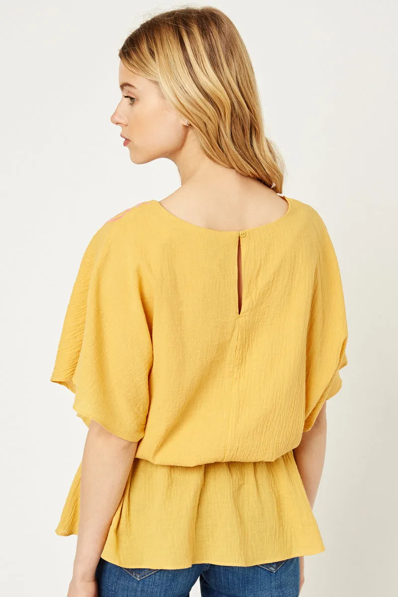 Womens Embroidered Heart Tunic Top sold by Hayden product image thumbnail 5