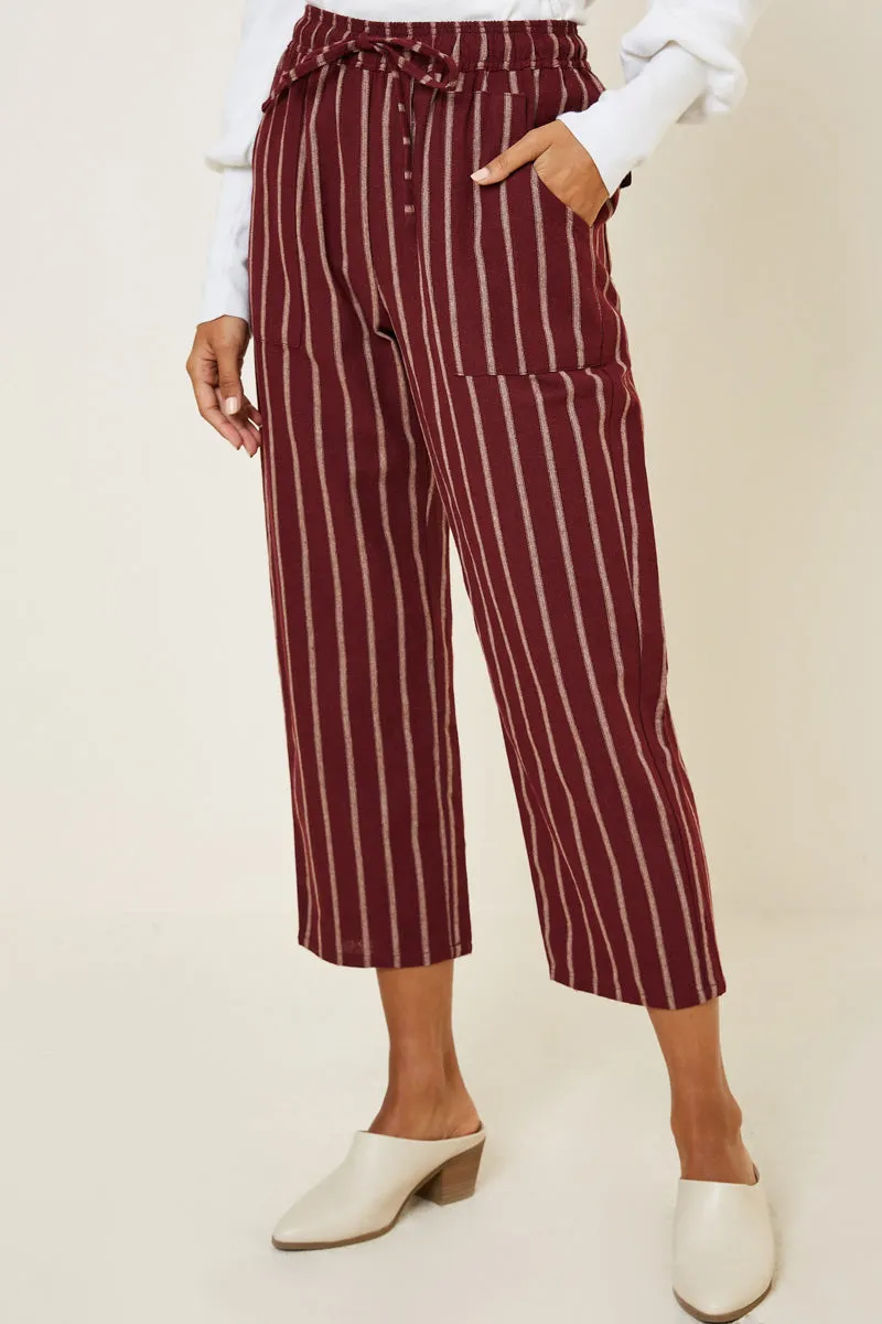 Womens Stripe Drawstring Pants sold by Hayden