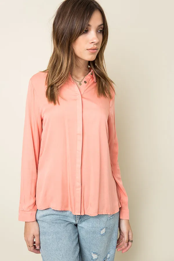 Womens Cut Out Collared Shirt sold by Hayden product image thumbnail 4
