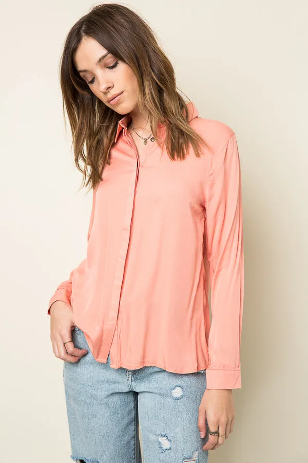 Womens Cut Out Collared Shirt sold by Hayden product image thumbnail 3