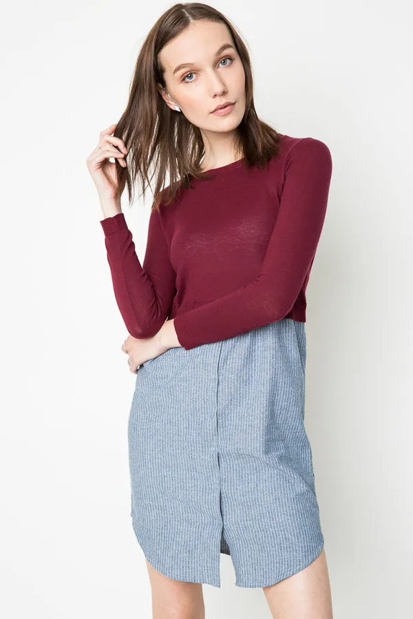 Womens Long Sleeve Sweater Dress sold by Hayden product image thumbnail 3