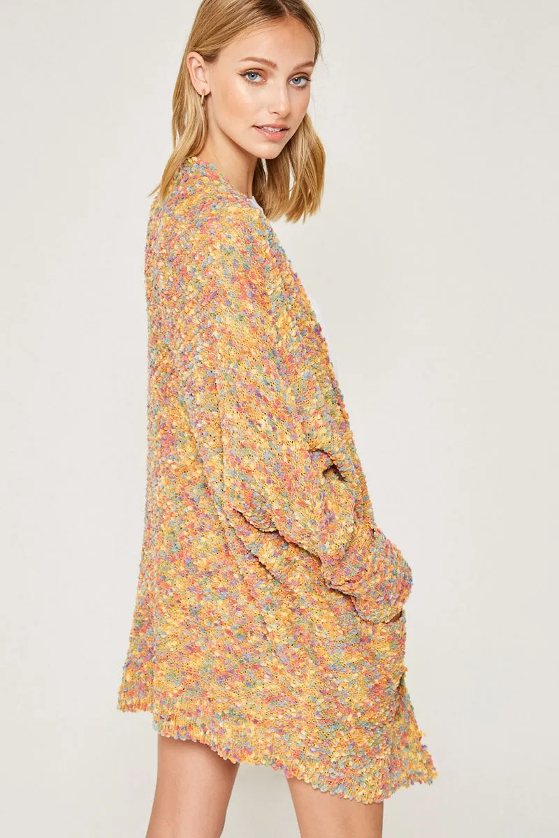 Womens Textured Dolman Sleeve Cardigan Sweater sold by Hayden product image thumbnail 2