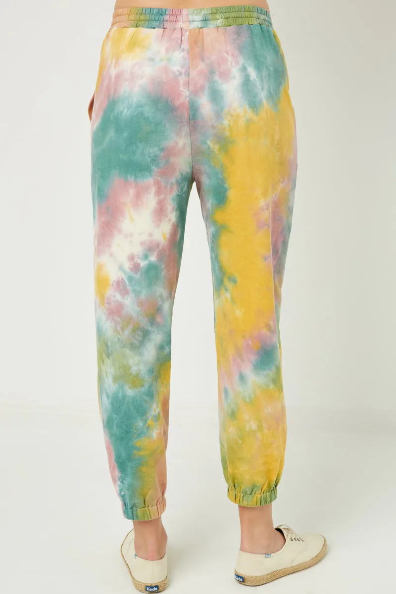 Womens Patch Pocket Tie Dye Joggers sold by Hayden product image thumbnail 4
