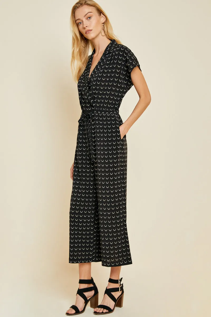 Womens Collared Wide Leg Jumpsuit sold by Hayden product image thumbnail 3
