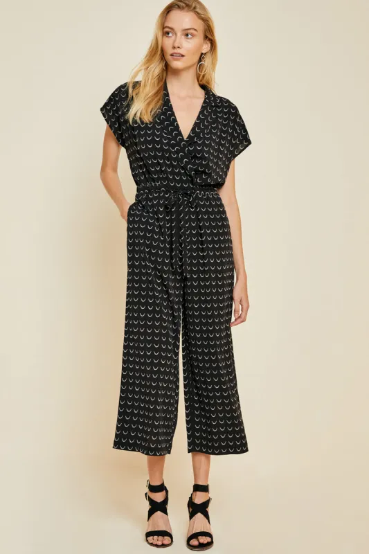 Womens Collared Wide Leg Jumpsuit sold by Hayden