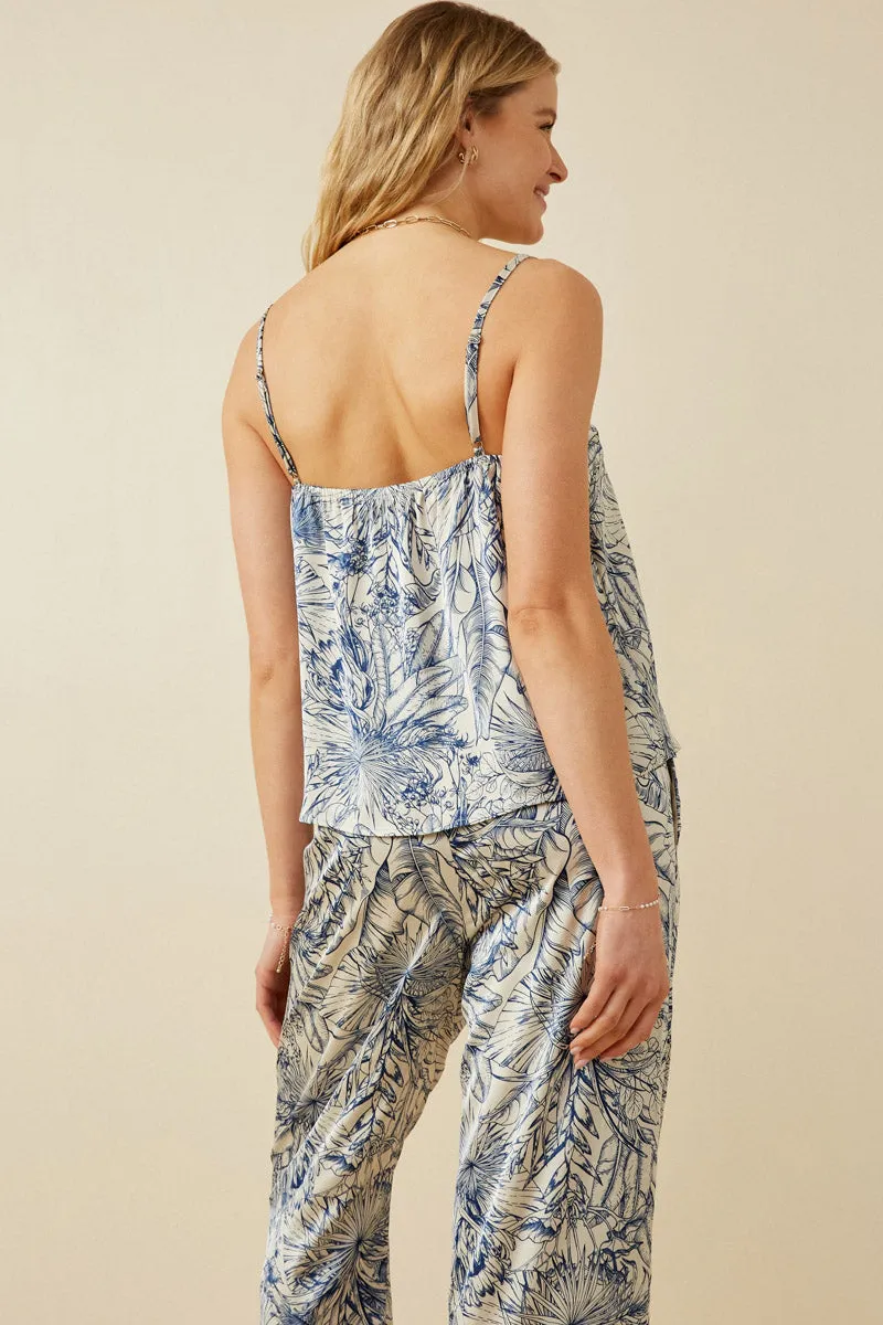 Womens Floral Print Sheen Cami sold by Hayden product image thumbnail 5