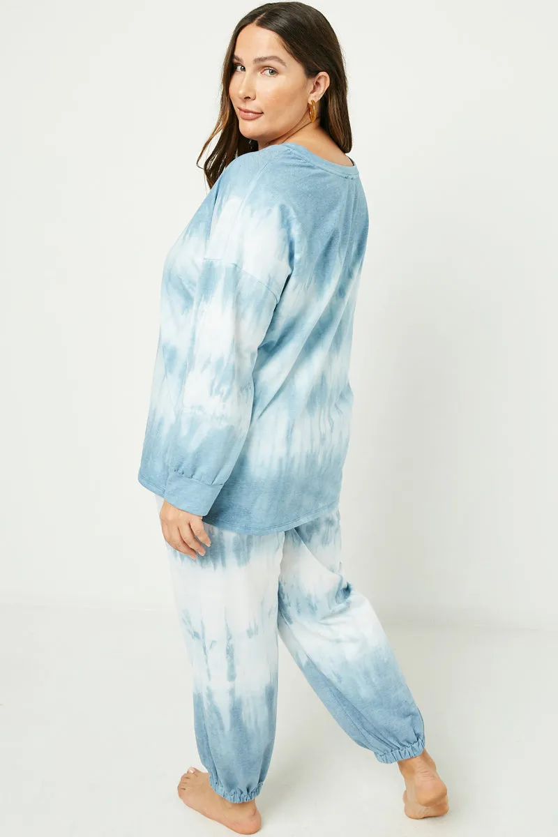 Womens Garment Tie Dyed V Neck Top sold by Hayden product image thumbnail 5