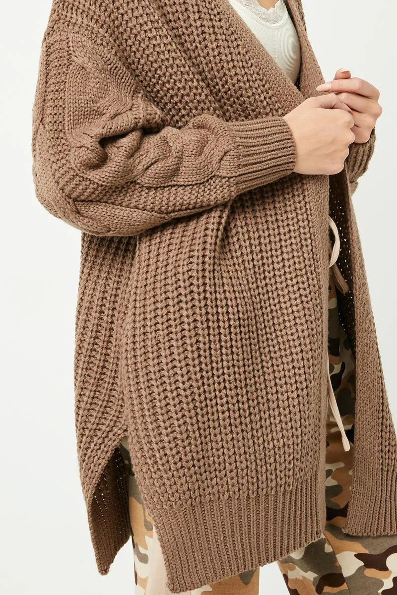 Womens Oversized Sweater Knit Cardigan sold by Hayden product image thumbnail 3