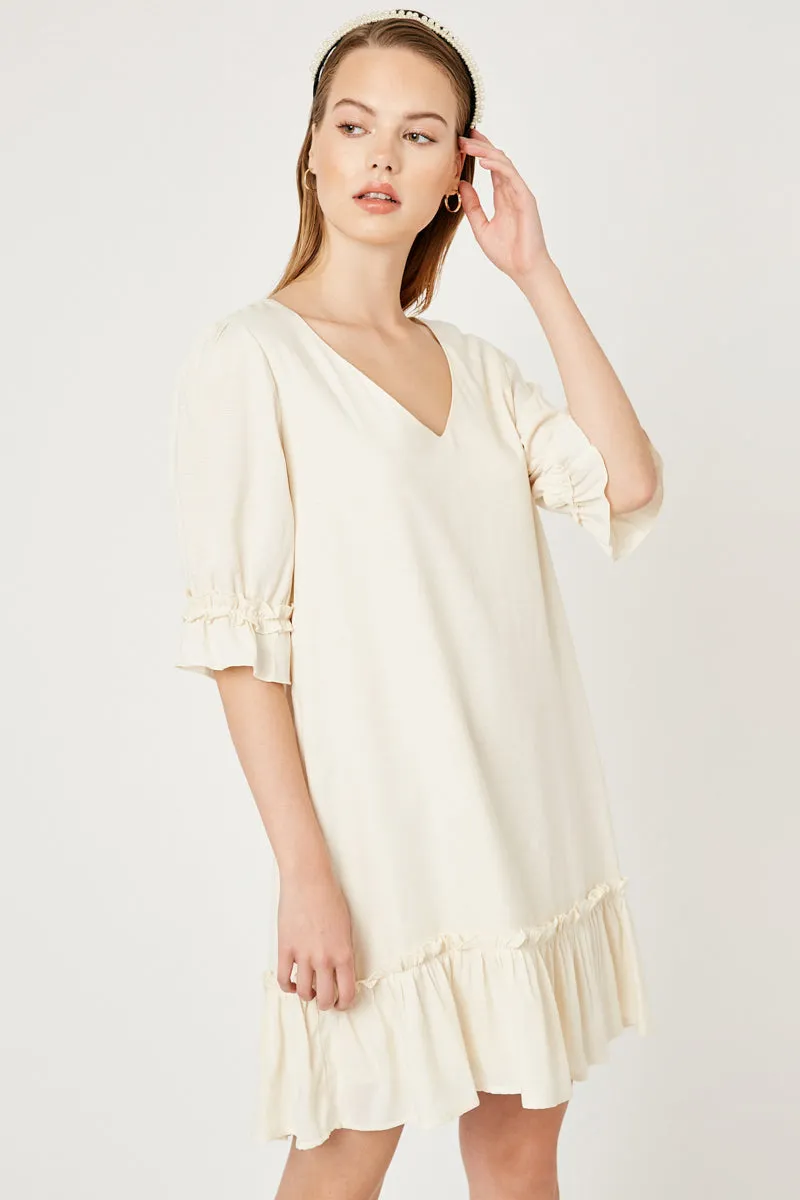 Womens Ruffle Swing Dress sold by Hayden product image thumbnail 3