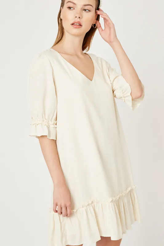 Womens Ruffle Swing Dress sold by Hayden