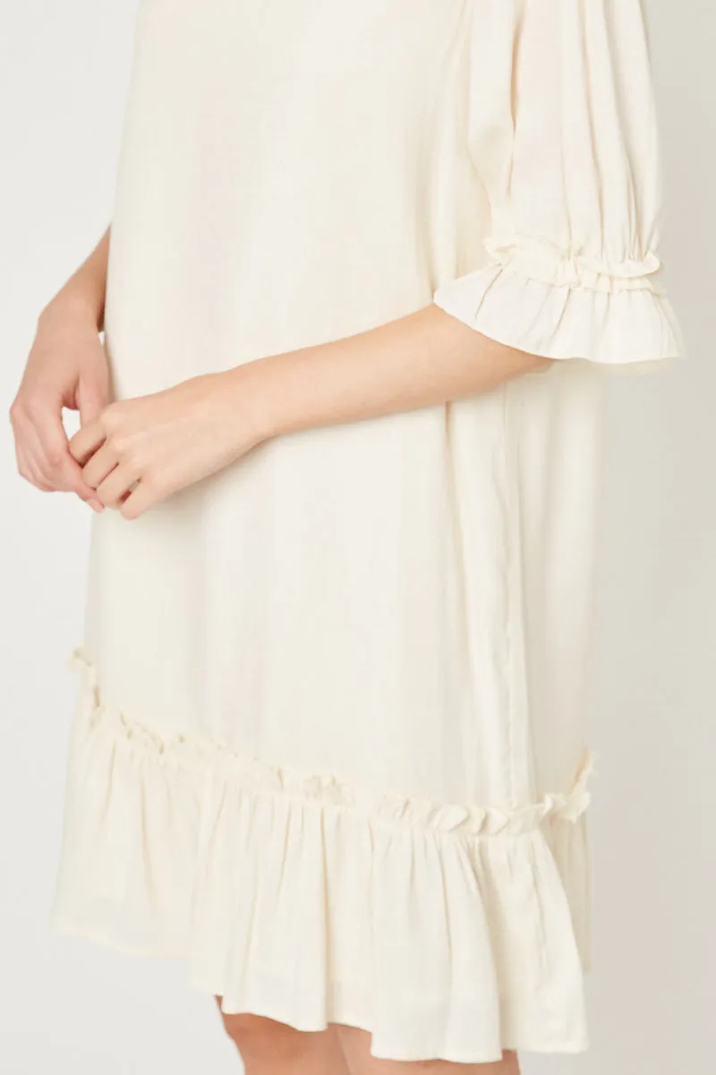 Womens Ruffle Swing Dress sold by Hayden product image thumbnail 5