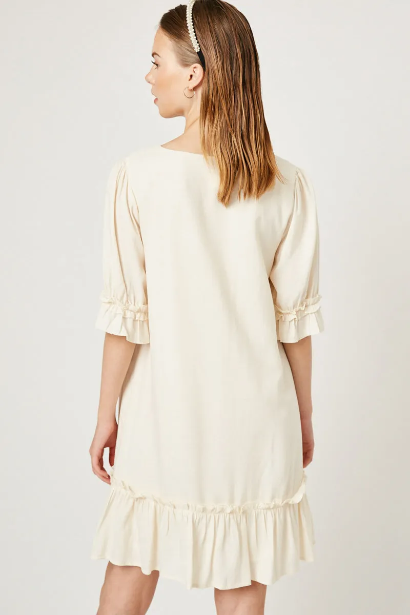 Womens Ruffle Swing Dress sold by Hayden product image thumbnail 2