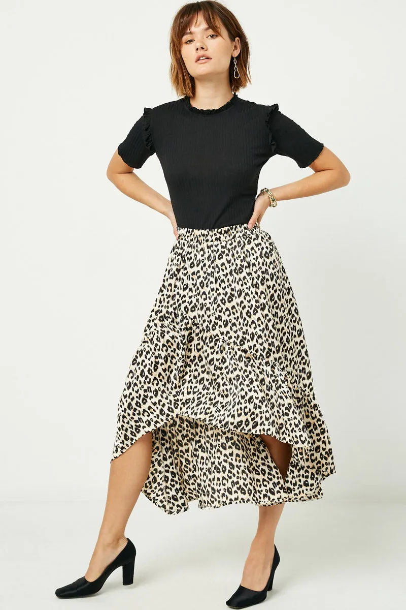 Womens Ruffle Collar Knit Top sold by Hayden product image thumbnail 4