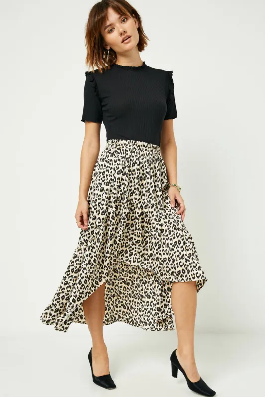 Womens Ruffle Collar Knit Top sold by Hayden