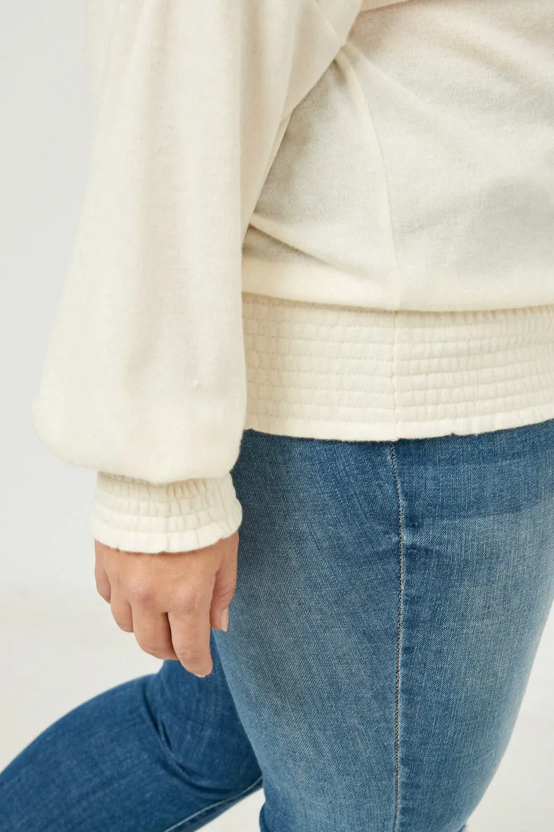 Womens Smocking Detailed Knit Top sold by Hayden product image thumbnail 5