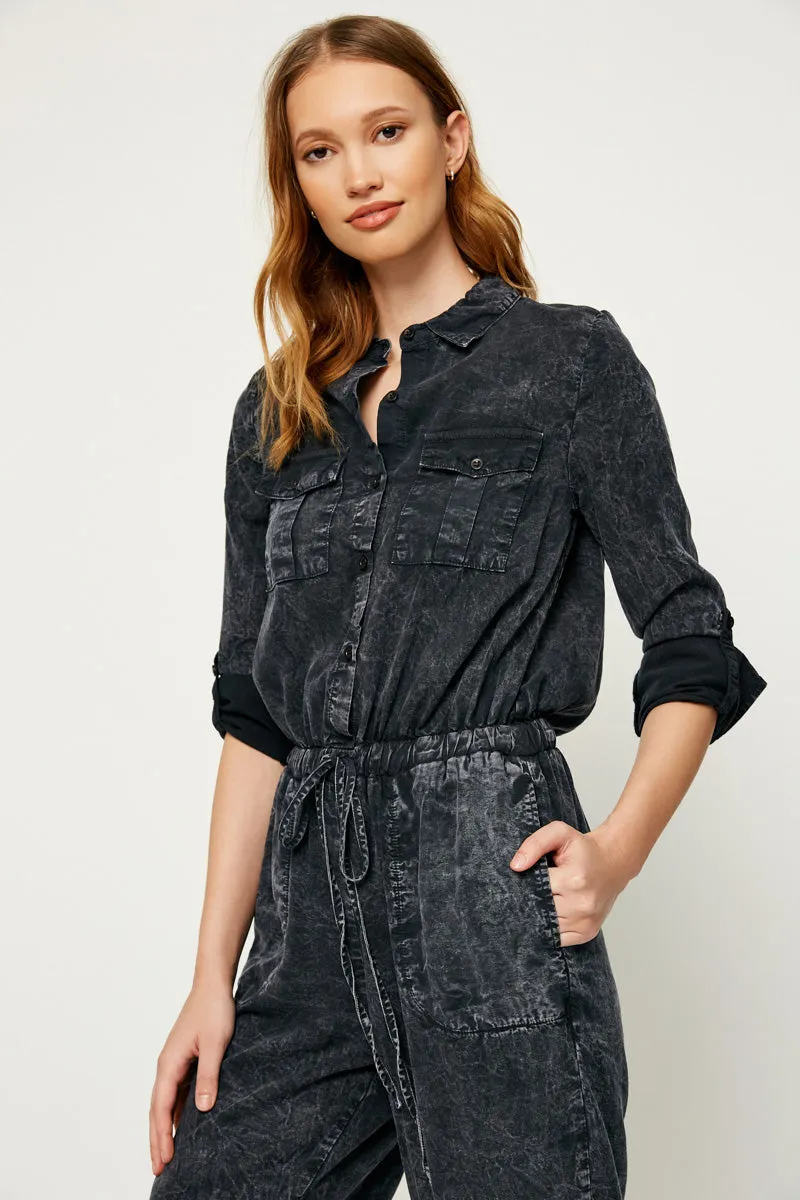 Womens Mineral Washed Jumper sold by Hayden product image thumbnail 3