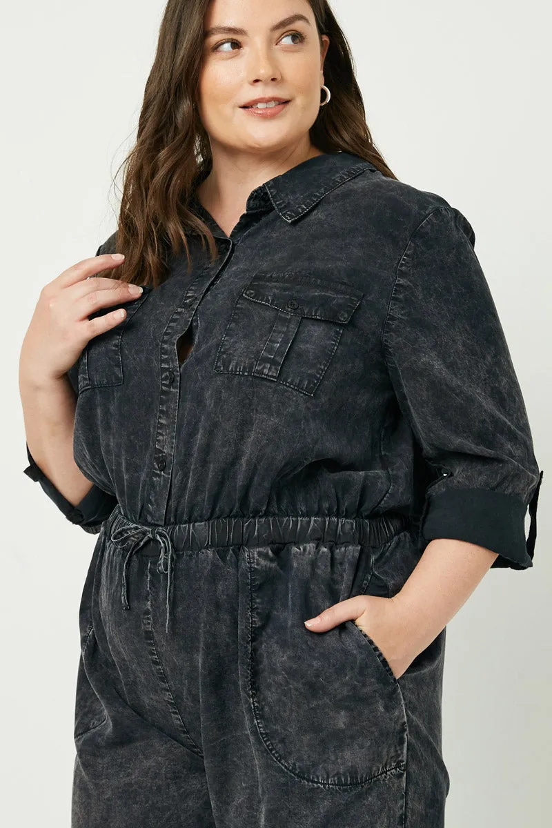 Womens Mineral Washed Jumper sold by Hayden product image thumbnail 5