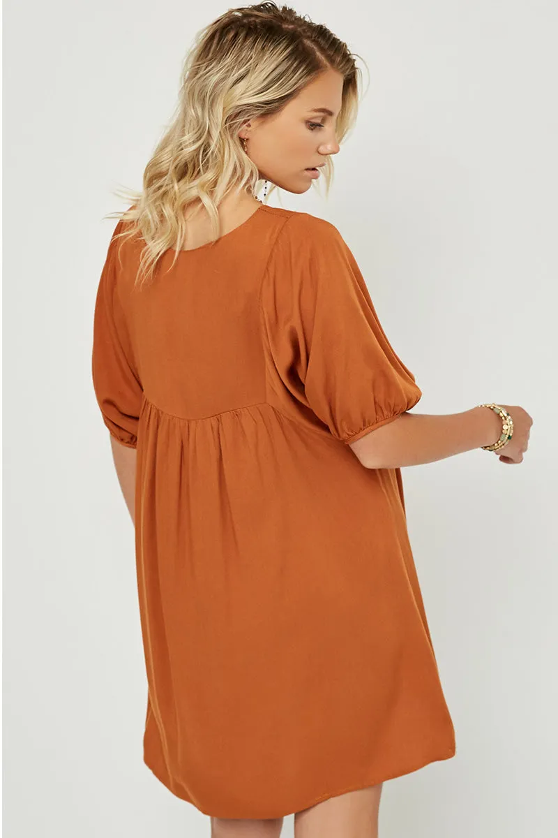Womens Floral Embroidered Shift Dress sold by Hayden product image thumbnail 4