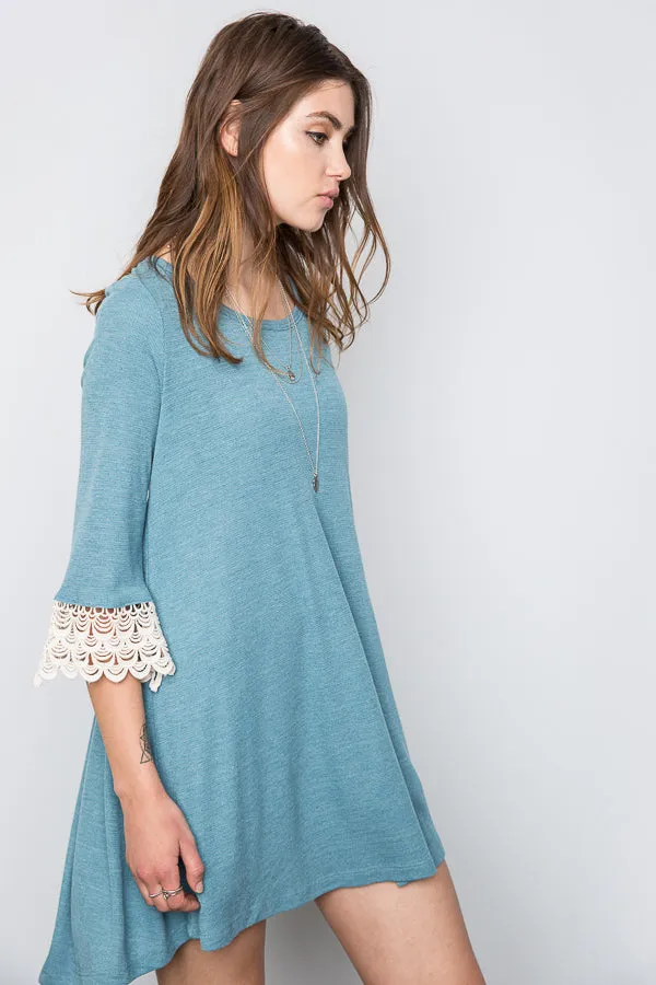 Womens Long Sleeve Bell Sleeve Tunic sold by Hayden product image thumbnail 3