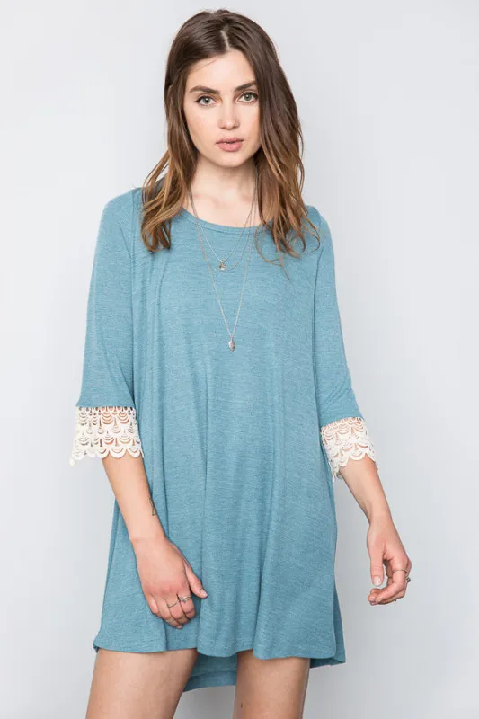 Womens Long Sleeve Bell Sleeve Tunic sold by Hayden