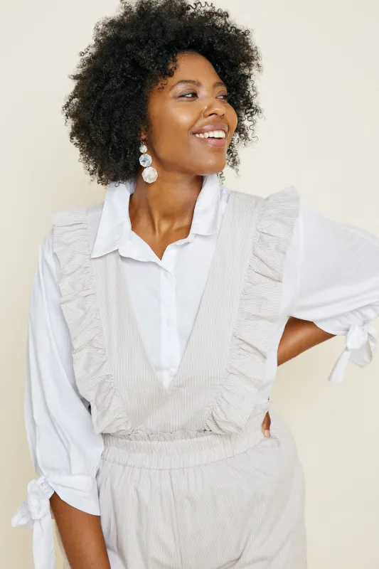 Womens Stripe Cutout Wide Leg Jumper sold by Hayden