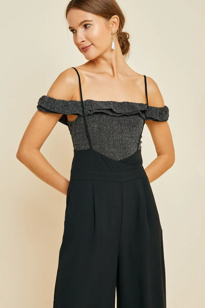 Womens Cropped Suspender Jumpsuit sold by Hayden product image thumbnail 4