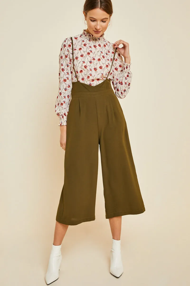 Womens Cropped Suspender Jumpsuit sold by Hayden product image thumbnail 5