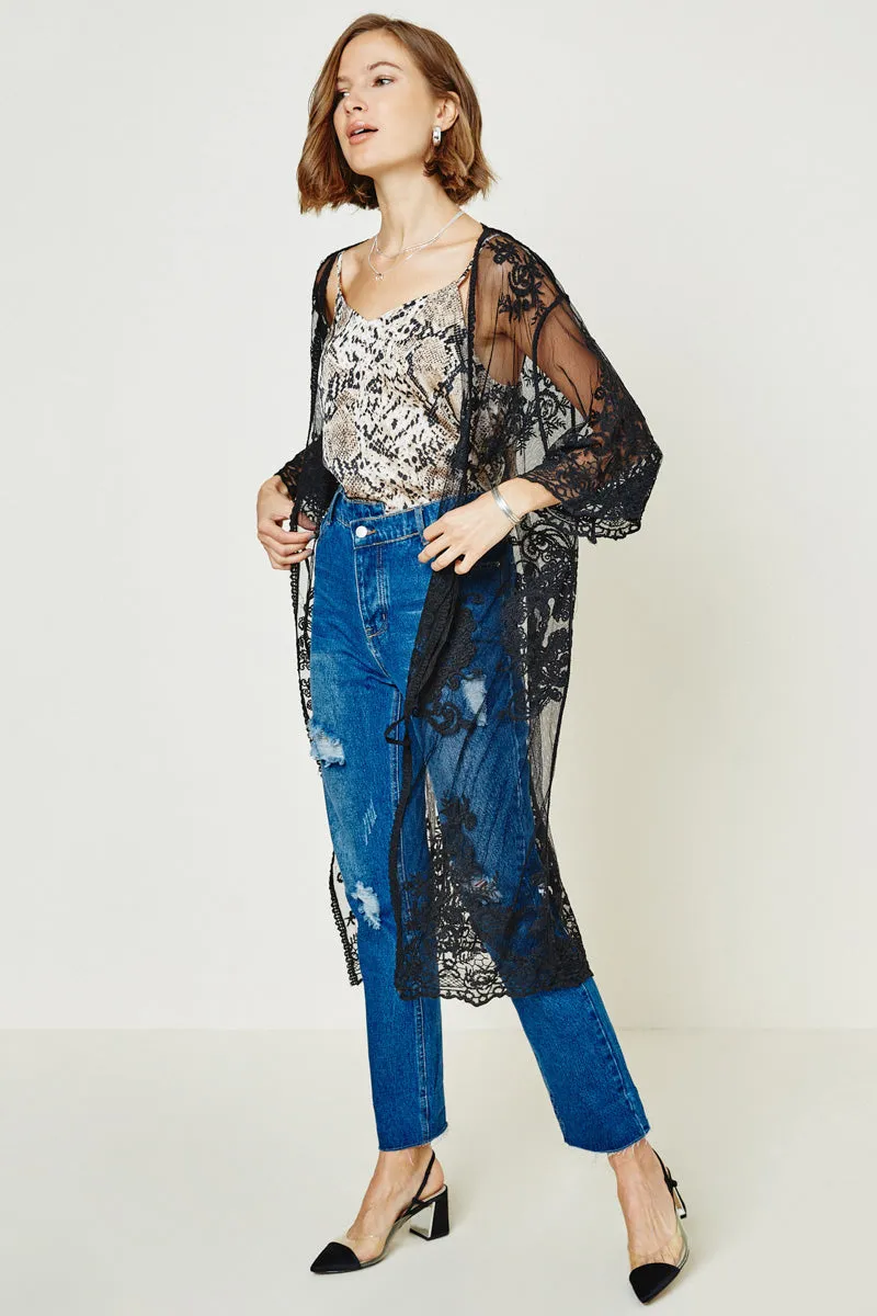 Womens Lace Kimono sold by Hayden product image thumbnail 3
