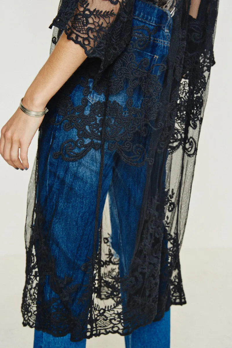 Womens Lace Kimono sold by Hayden product image thumbnail 5