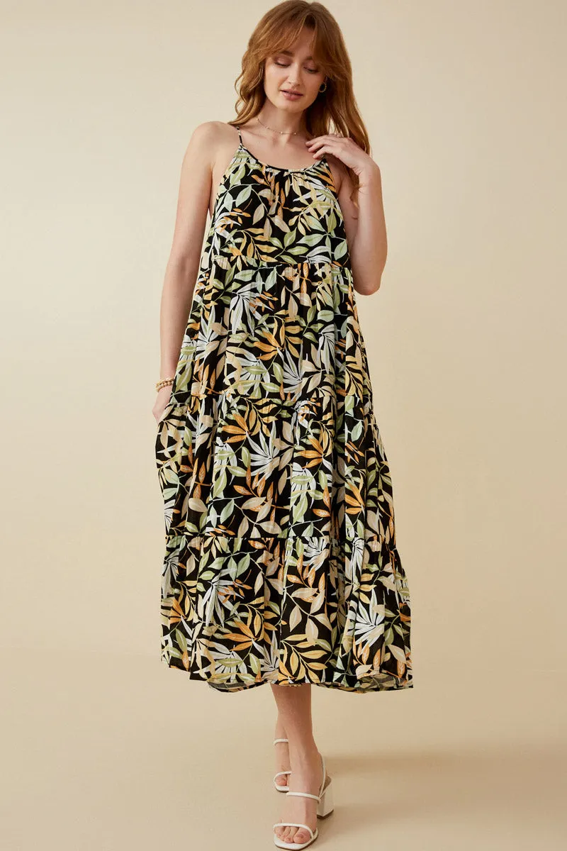 Womens Botanical Print Tank Dress sold by Hayden