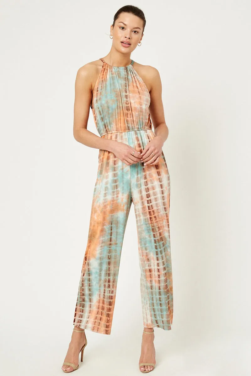 Womens Halter Tie-Dye Knit Jumper sold by Hayden