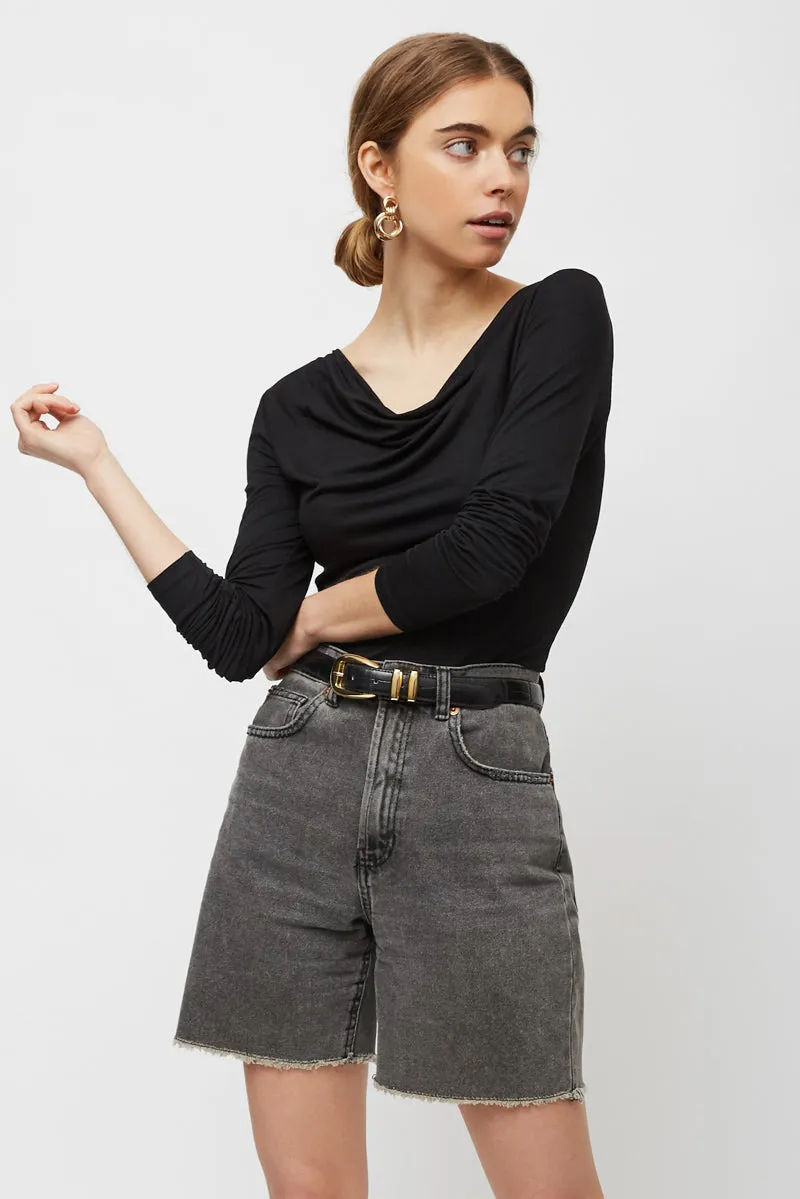 Womens Knit Cowl Neck Top sold by Hayden