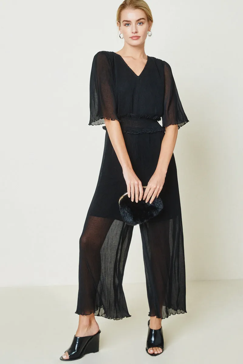 Womens Pleated Palazzo Jumper sold by Hayden product image thumbnail 4