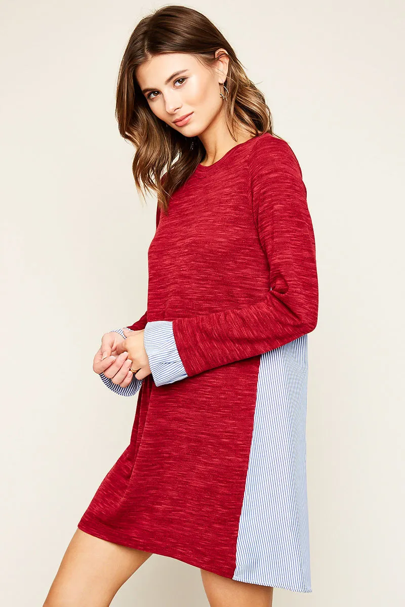 Womens Knit Sweater Dress sold by Hayden product image thumbnail 4