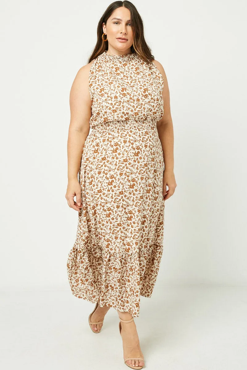 Womens Floral Smock Neck Maxi Dress sold by Hayden product image thumbnail 2