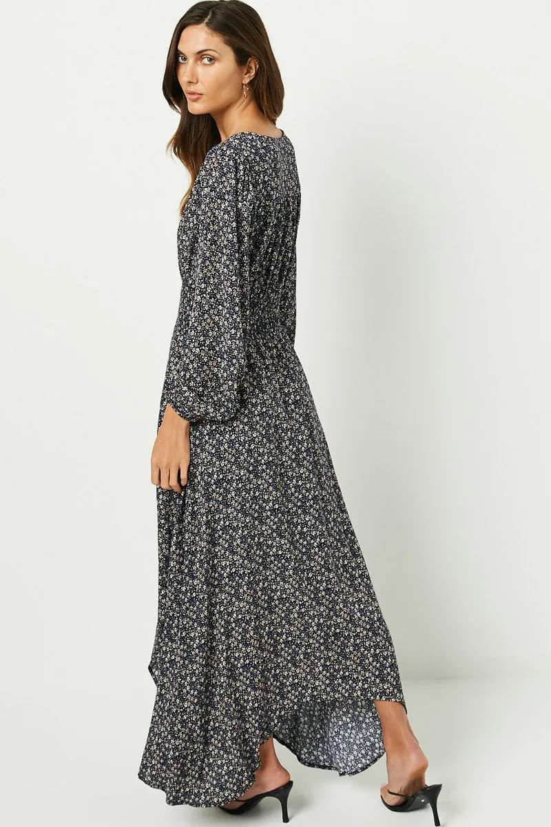 Womens Floral Long Sleeve Maxi Dress sold by Hayden product image thumbnail 3