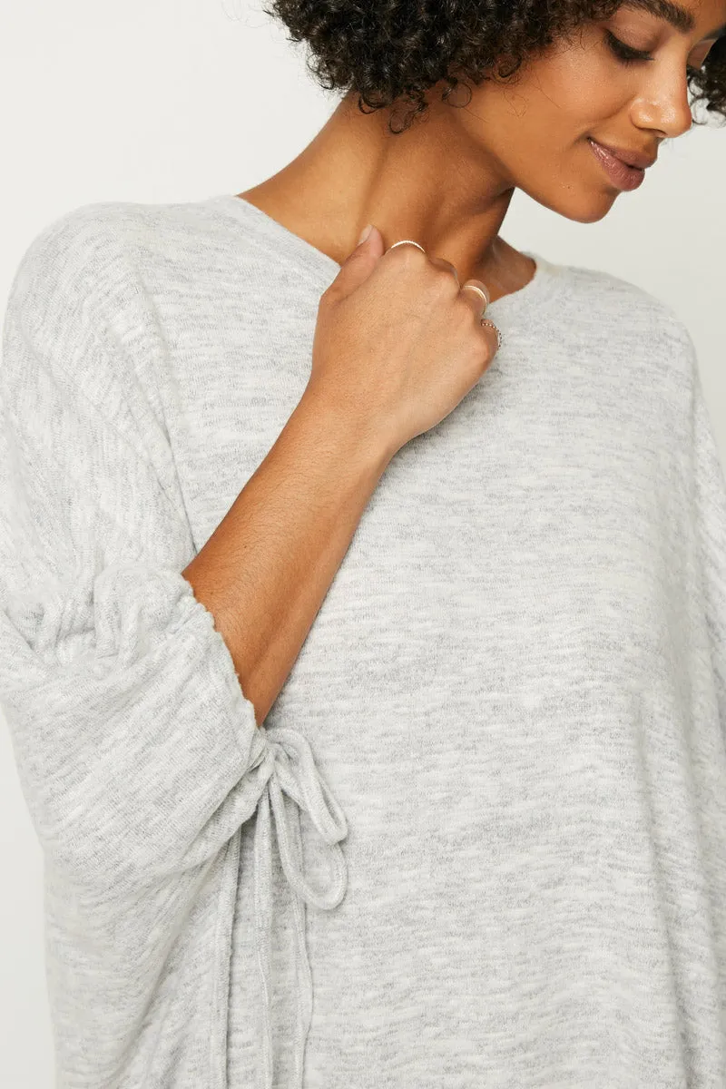 Womens Side Tie Knit Poncho Top sold by Hayden product image thumbnail 5