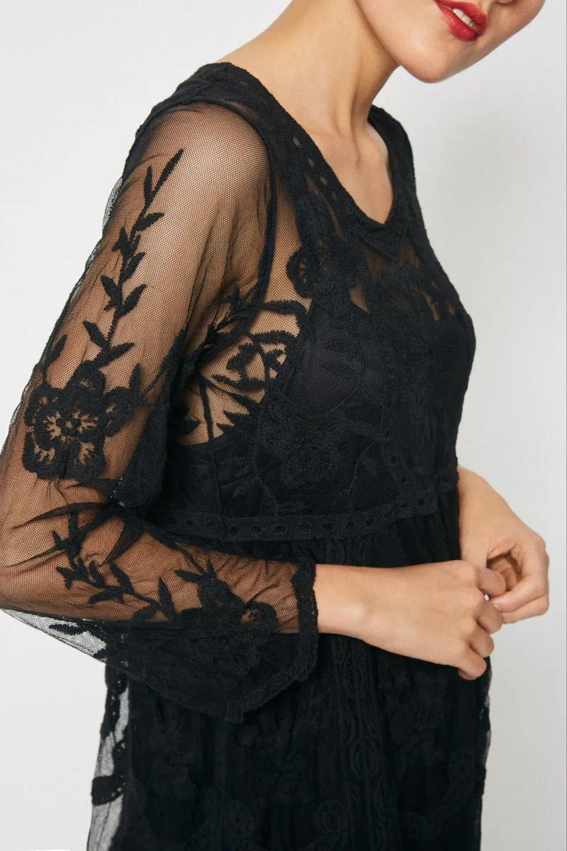 Womens Sheer Lace Dress sold by Hayden product image thumbnail 4