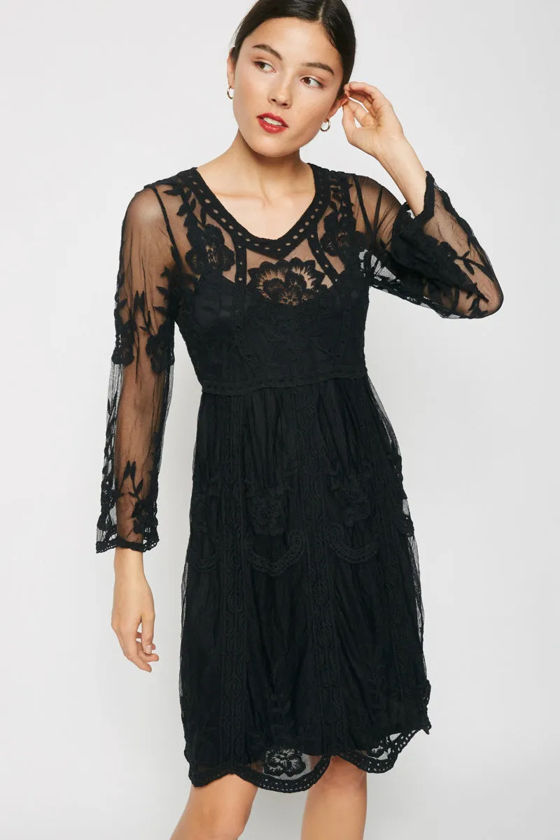 Womens Sheer Lace Dress sold by Hayden