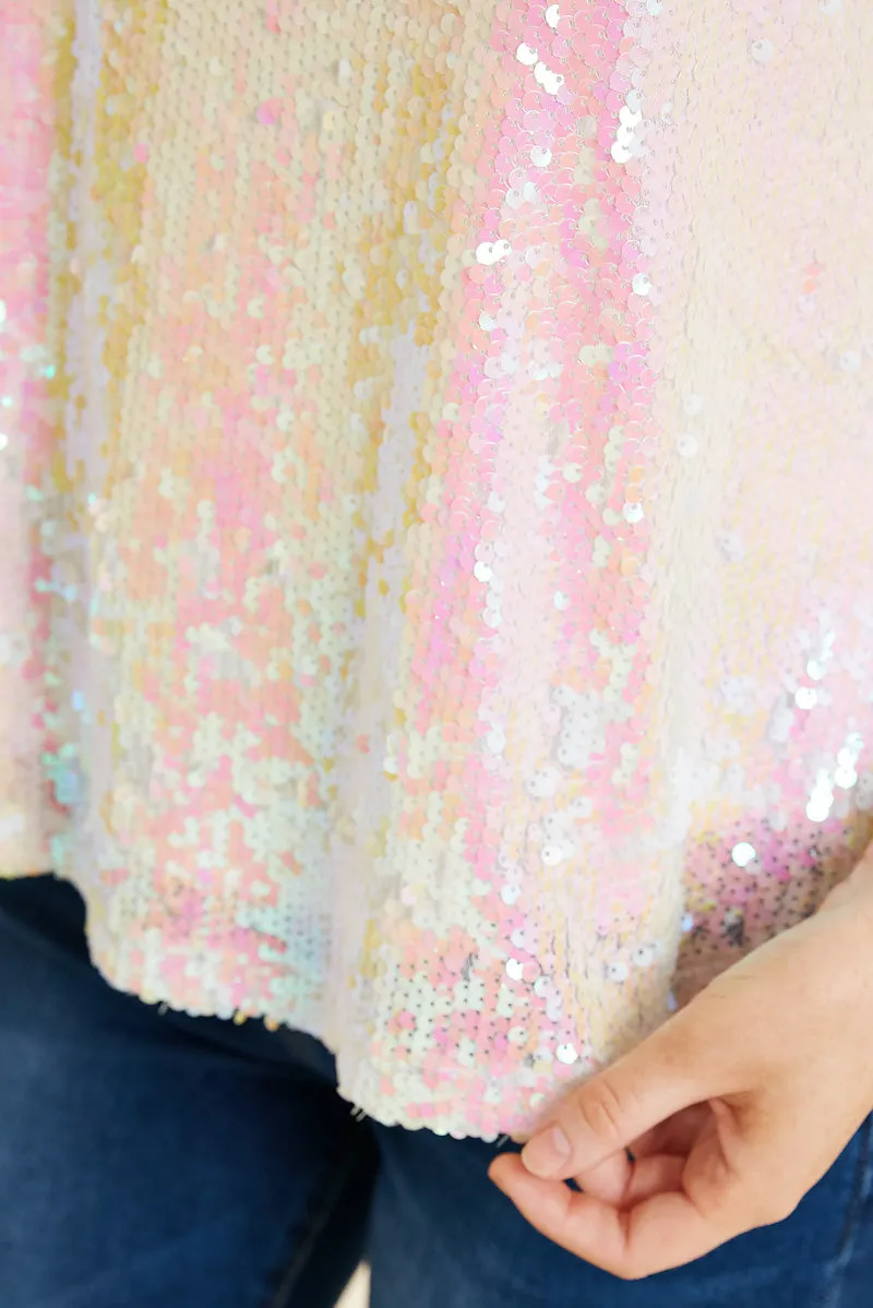 Womens Iridescent Sequin Tank sold by Hayden product image thumbnail 4