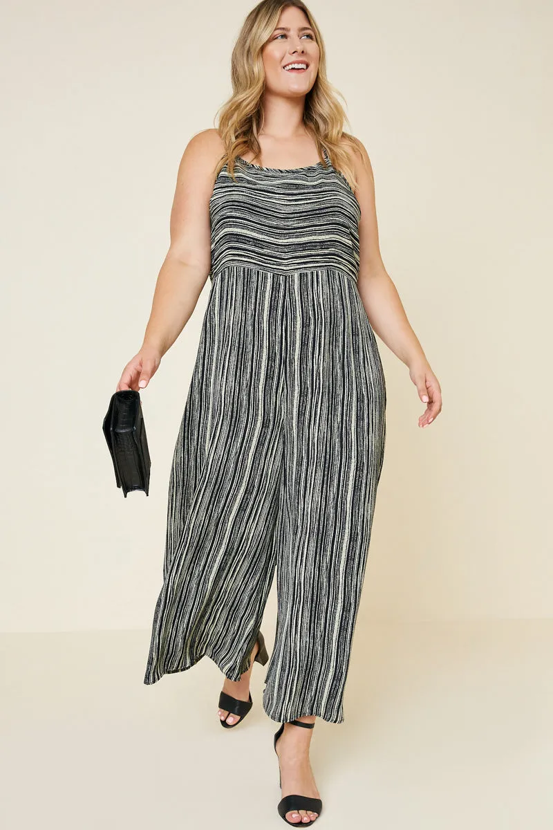 Womens Printed Tie-Back Palazzo Jumpsuit sold by Hayden product image thumbnail 2