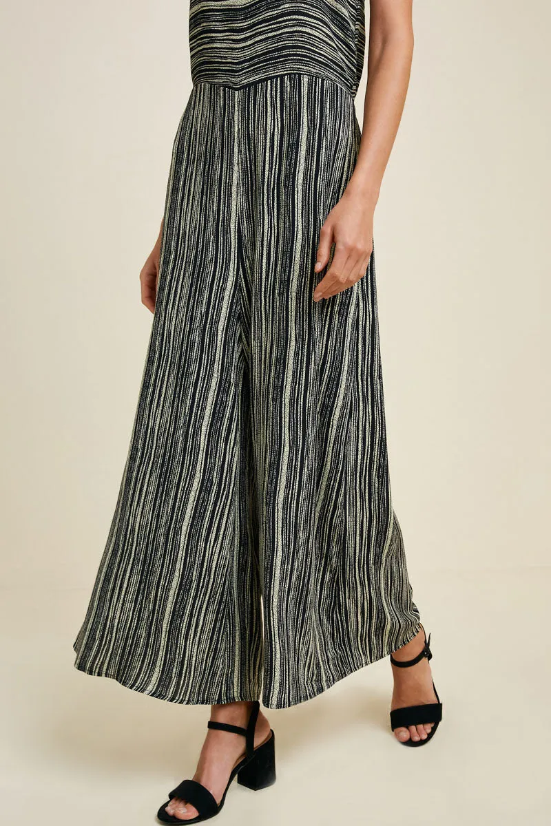 Womens Printed Tie-Back Palazzo Jumpsuit sold by Hayden product image thumbnail 4