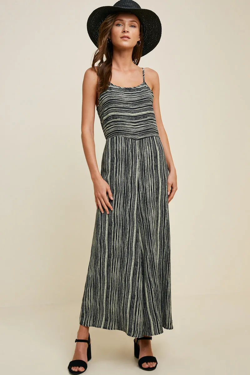 Womens Printed Tie-Back Palazzo Jumpsuit sold by Hayden
