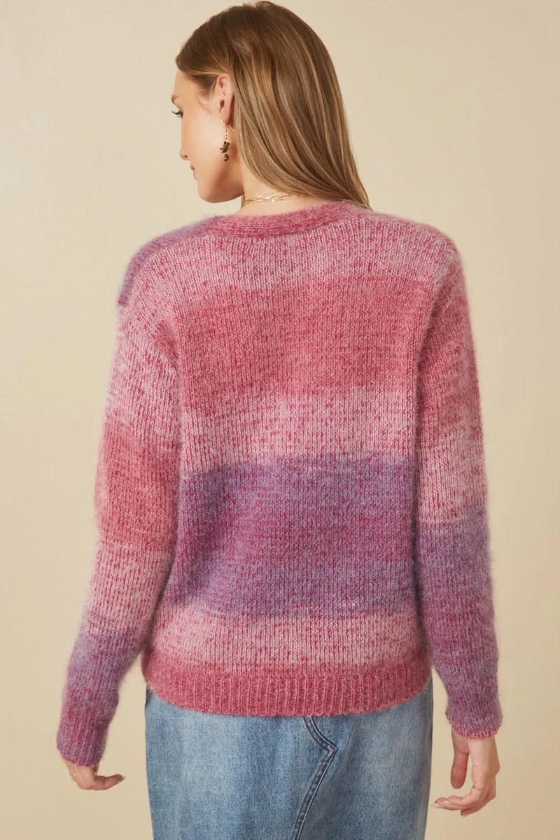 Womens Lurex Mix Statement Button Cropped Sweater Cardigan sold by Hayden product image thumbnail 5